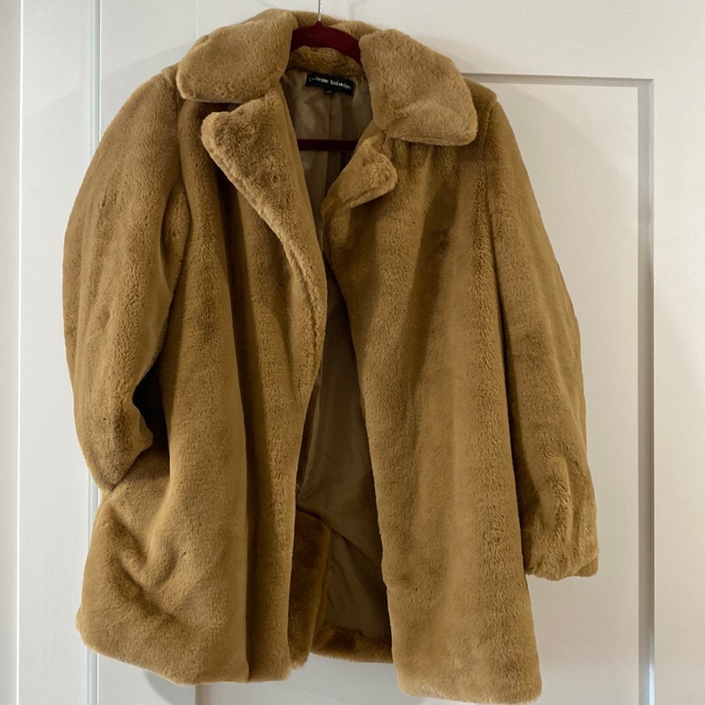 Faux fur jacket